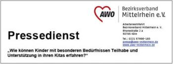AWO Bezirksverband Mittelrhein — Unterstützung von Kindern mit besonderen Bedürfnissen in ihren Kitas.